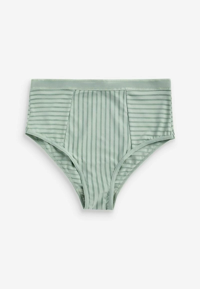 Next Damen STRIPE HIGH WAIST TWO PACK - Slip - Turquoise – Bild 3