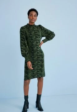 Next Damen Etuikleid - Khaki