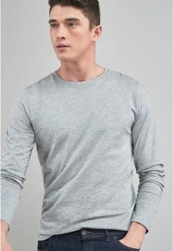 Next Herren Langarmshirt - Grey
