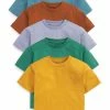Next Kinder 5 PACK OVERSIZED - T-Shirt Basic - Multi-coloured