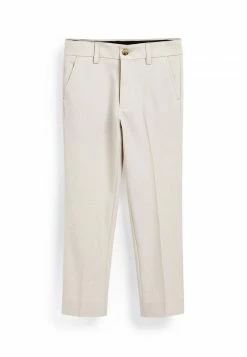 Next Kinder STRETCH - Anzughose - Ecru Marl