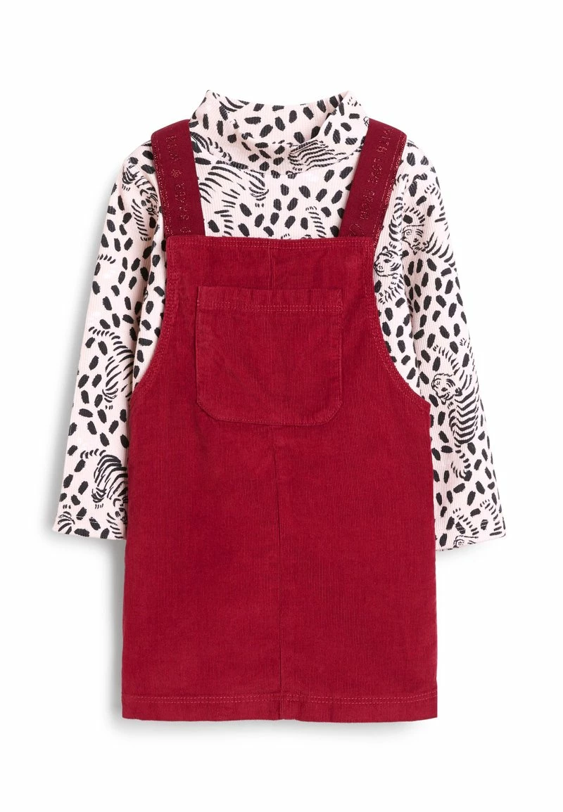 Next Kinder BAKER BY TED BAKER BURGUNDY PINAFORE SET - Strickpullover - Red – Bild 3