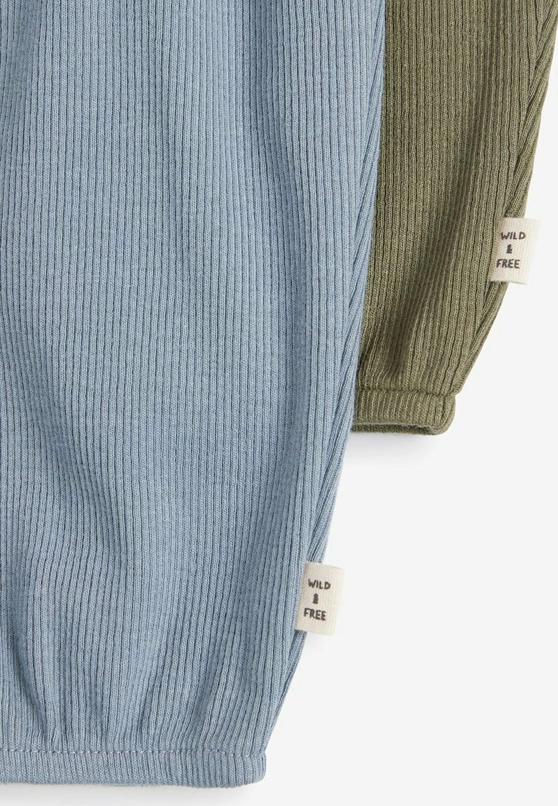 Next 2 PACK PAPERBAG WAIST JOGGERS (0MTHS-2YRS) - Shorts - Blue / Olive | Kinder – Bild 5