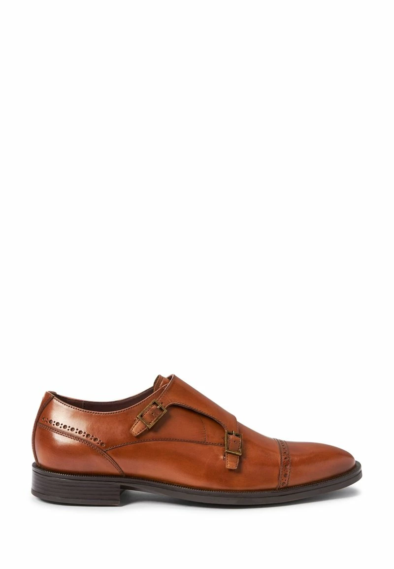 Next Herren SIGNATURE DOUBLE MONK STRAP - Business-Slipper - Tan – Bild 3