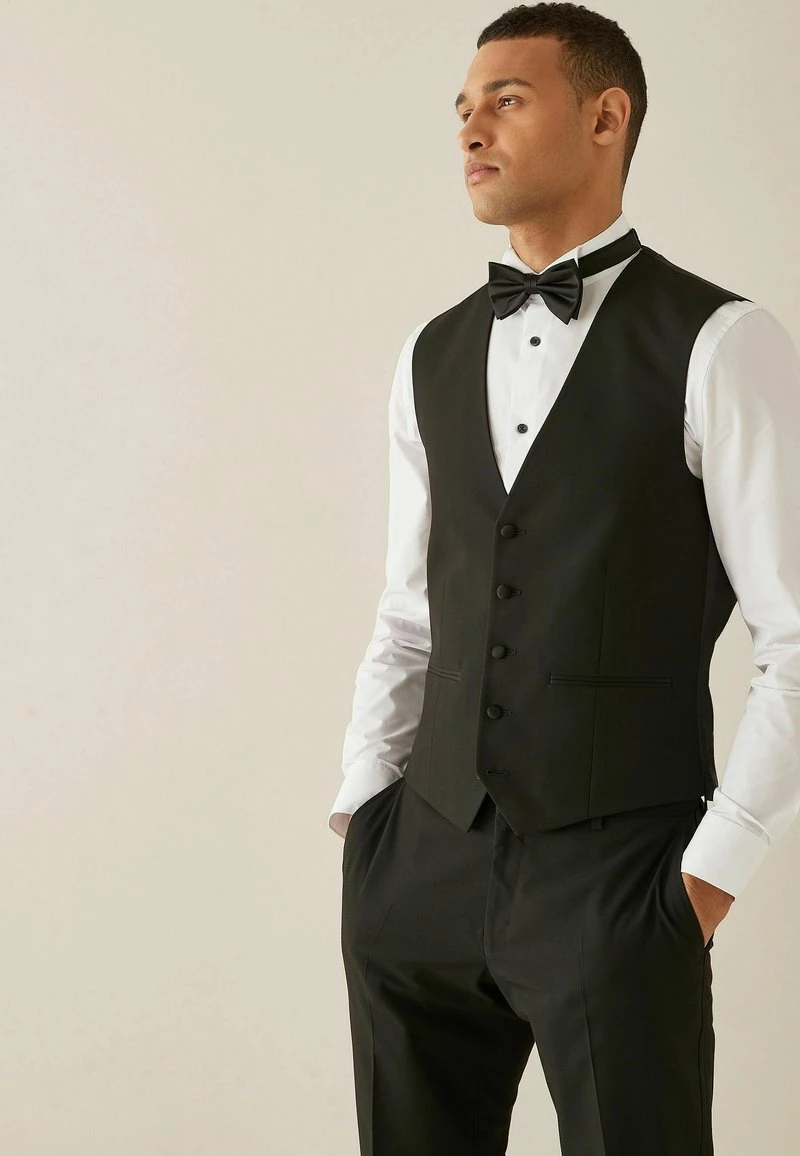 Next Herren TUXEDO - Weste - Black