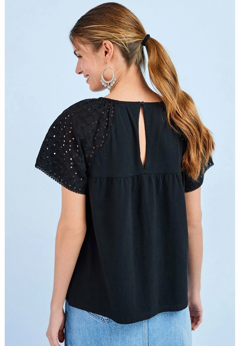 Damen NEXT BRODERIE - Bluse - Navy Blue – Bild 3