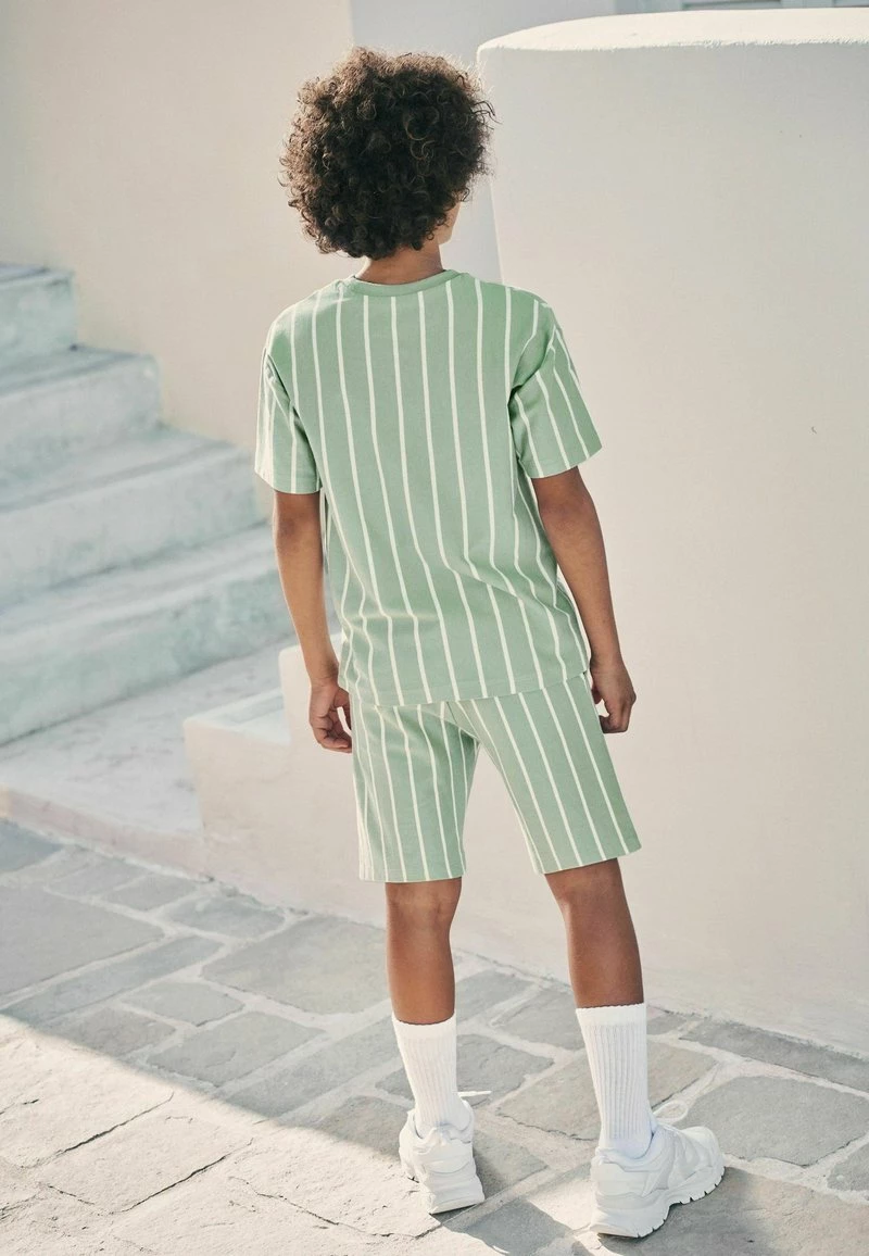 Next Kinder SET - Shorts - Mint Green Stripe – Bild 2