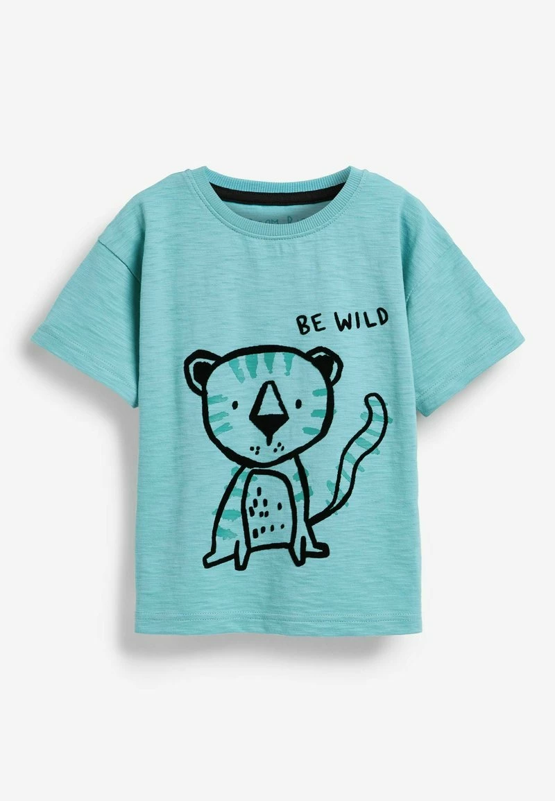 Next Kinder 3 PACK - Nachtwäsche Set - Red Blue Yellow Animals – Bild 3