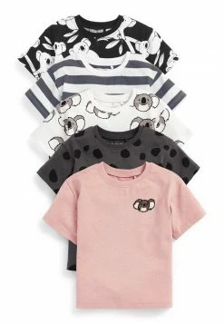 Next Kinder 5 PACK - T-Shirt Print - Black