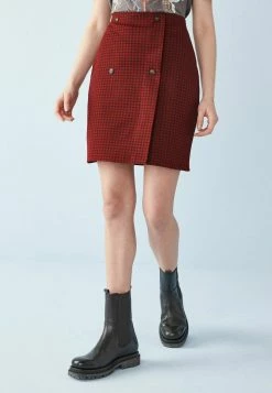 Next Damen Wickelrock - Dark Red