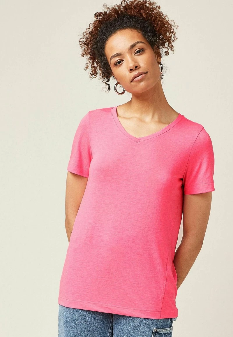 Next SLOUCH - T-Shirt Basic - Fluro Pink | Damen
