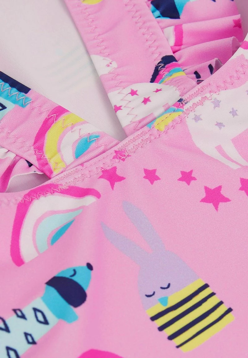 Next Kinder FRILL SLEEVED - Badeanzug - Pink – Bild 3