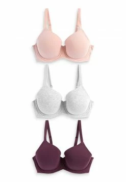 Next Damen 3 PACK - Push-up BH - Purple
