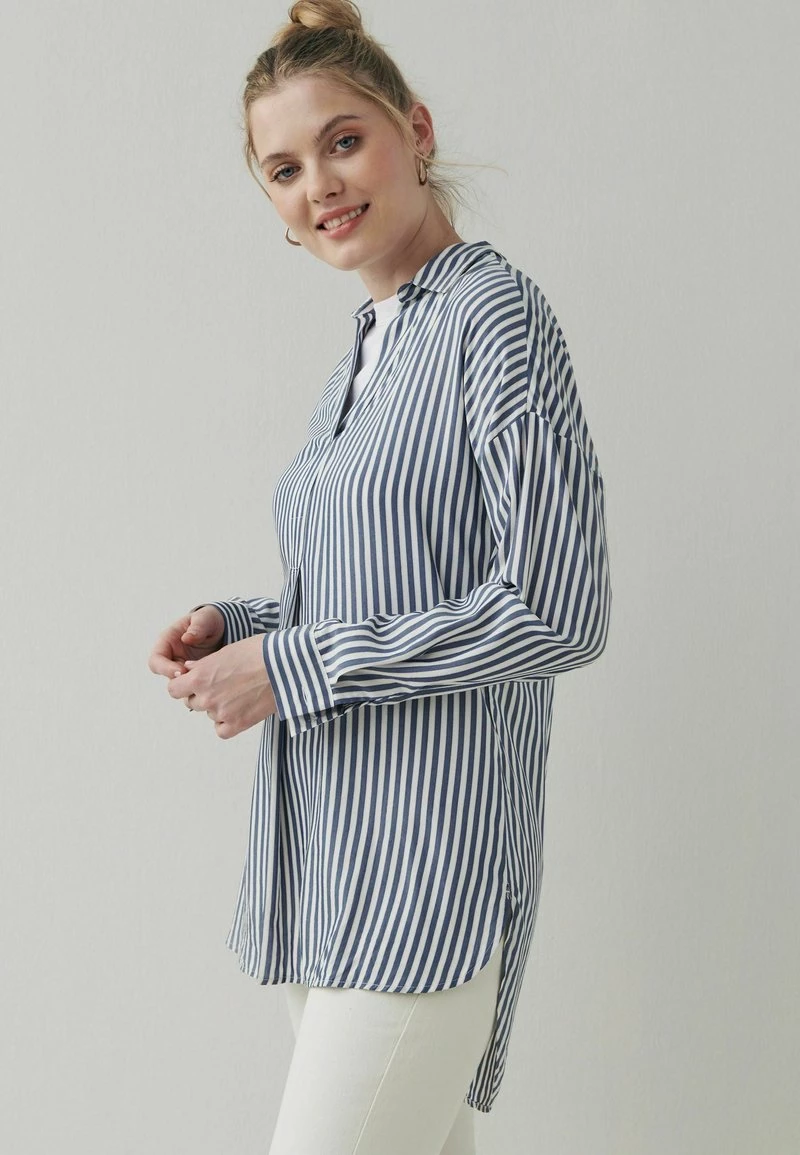 Next Damen LONG SLEEVE - Bluse - Blue White Stripe – Bild 4