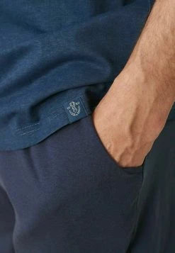 Next Pyjama - Grey Blue Zig Zag | Herren