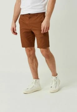 Next Herren SLIM FIT - Shorts - Tobacco Brown