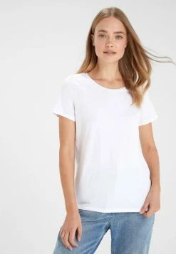 Next Damen T-Shirt Basic - White