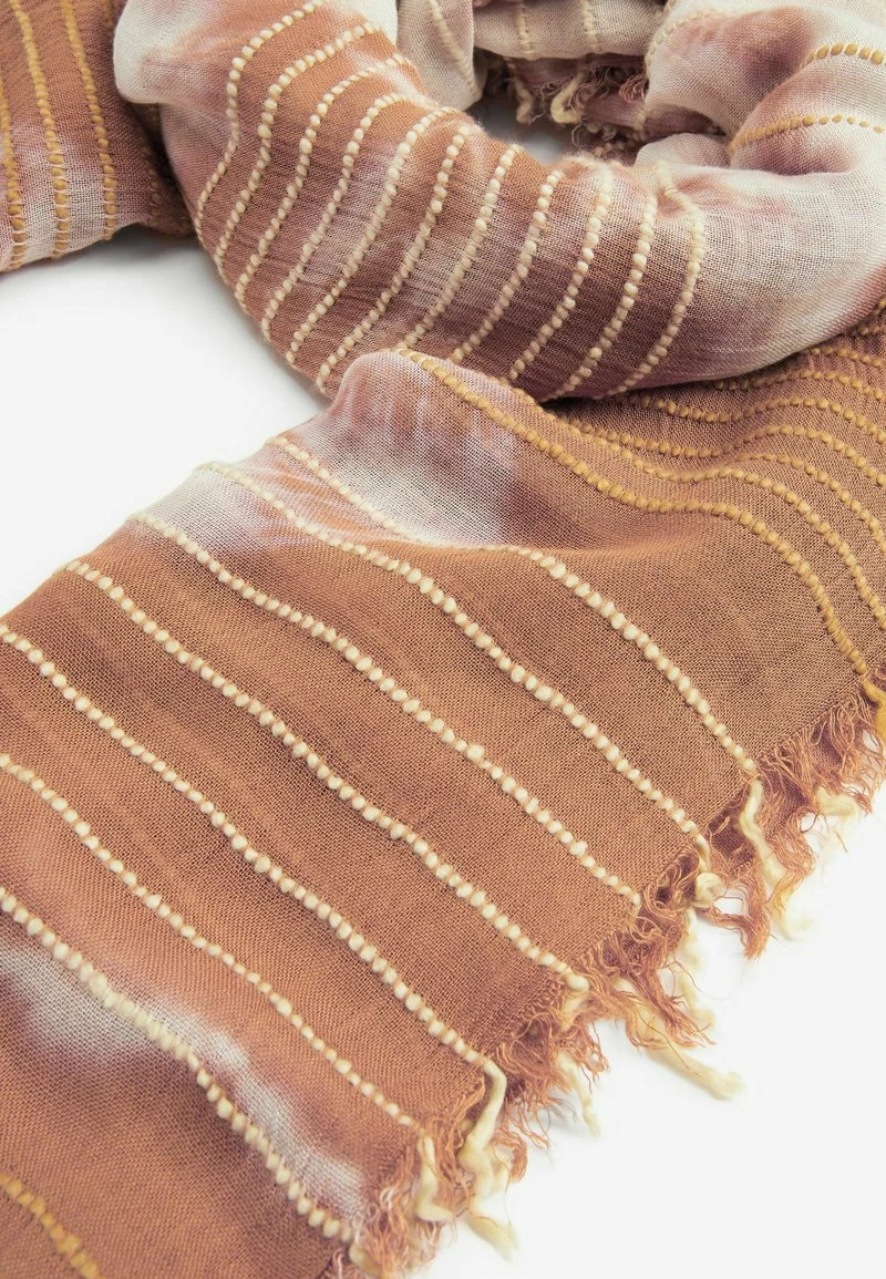 Next Damen EMBROIDERED STRIPE SARONG - Strandaccessoire - Neutral – Bild 2