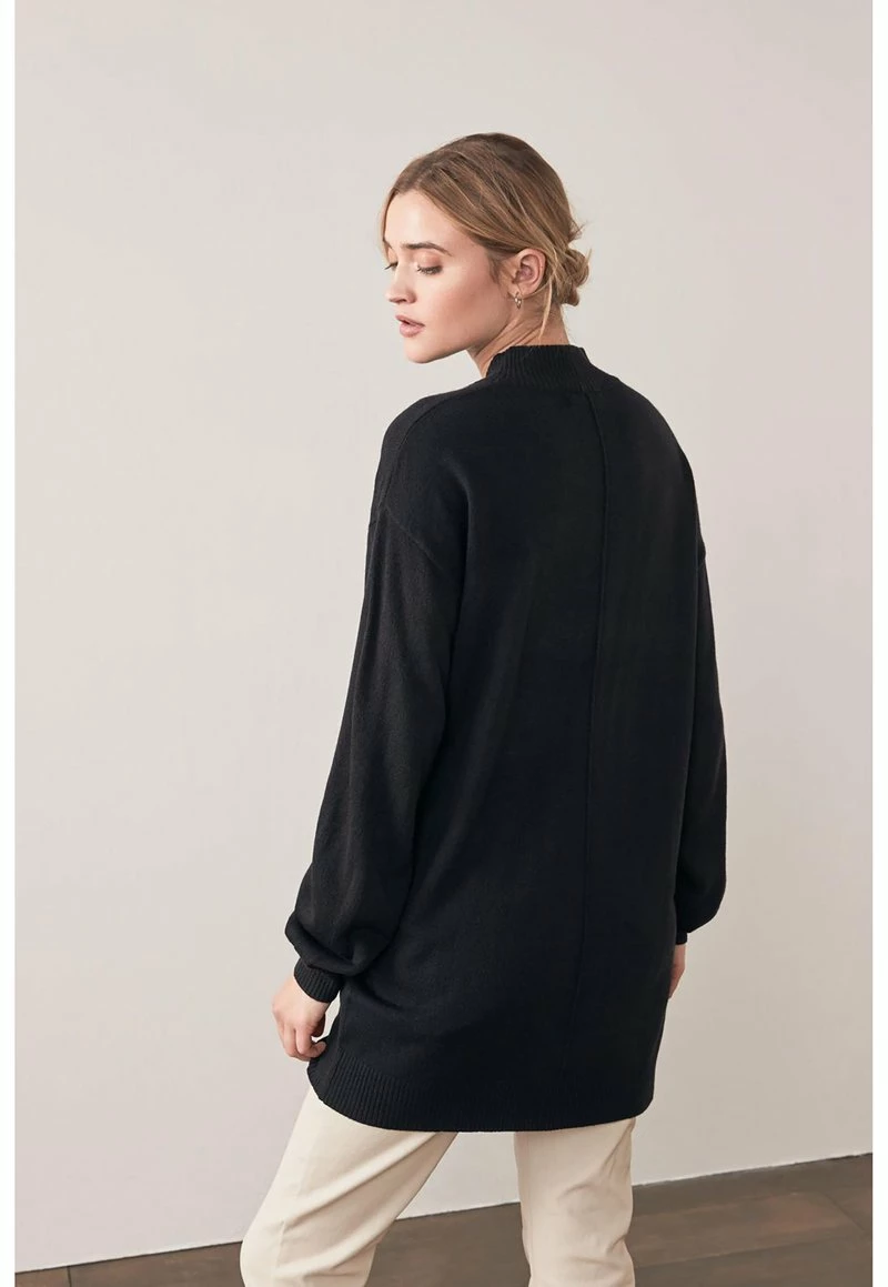 Next Damen LONG COSY - Strickpullover - Black – Bild 3