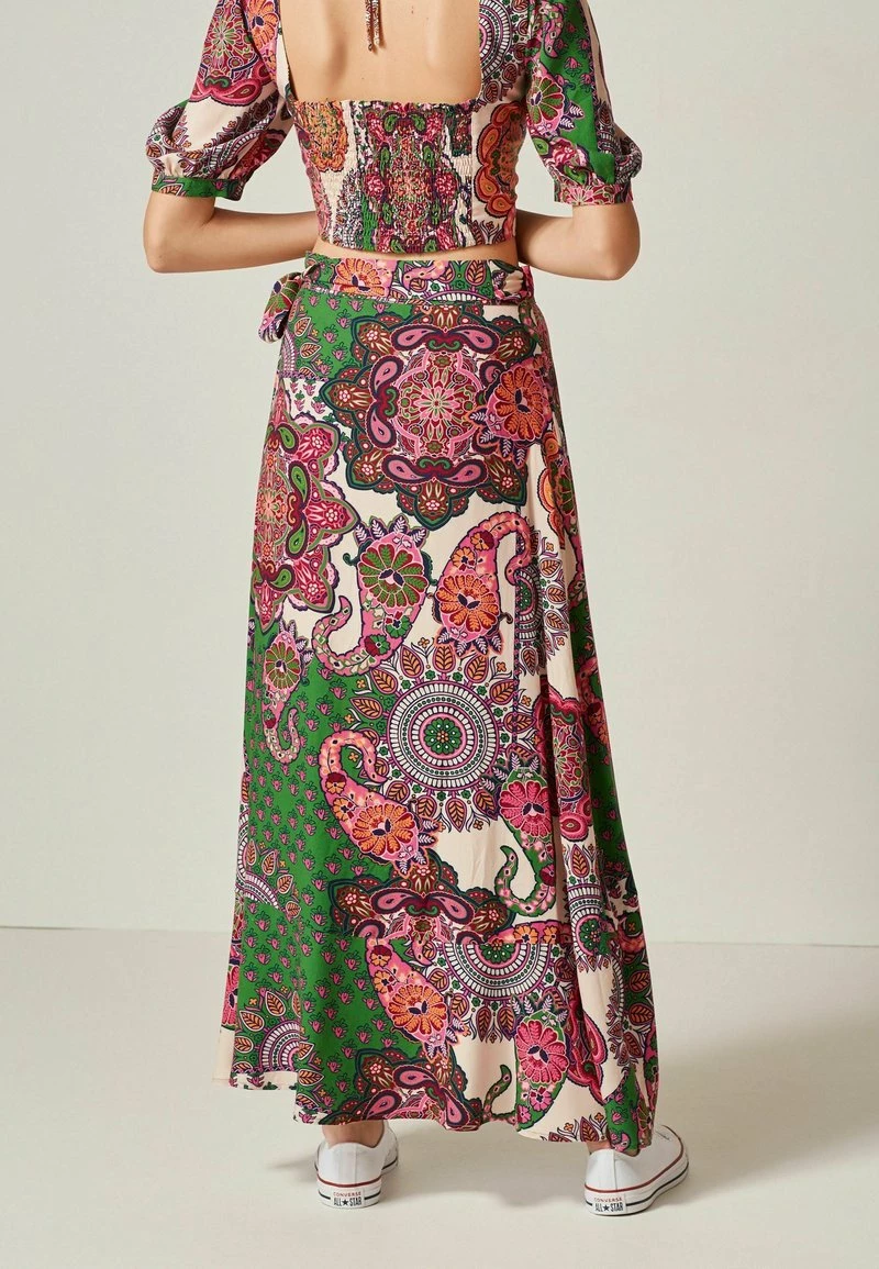 Next Damen Wickelrock - Multi Scarf Print – Bild 3