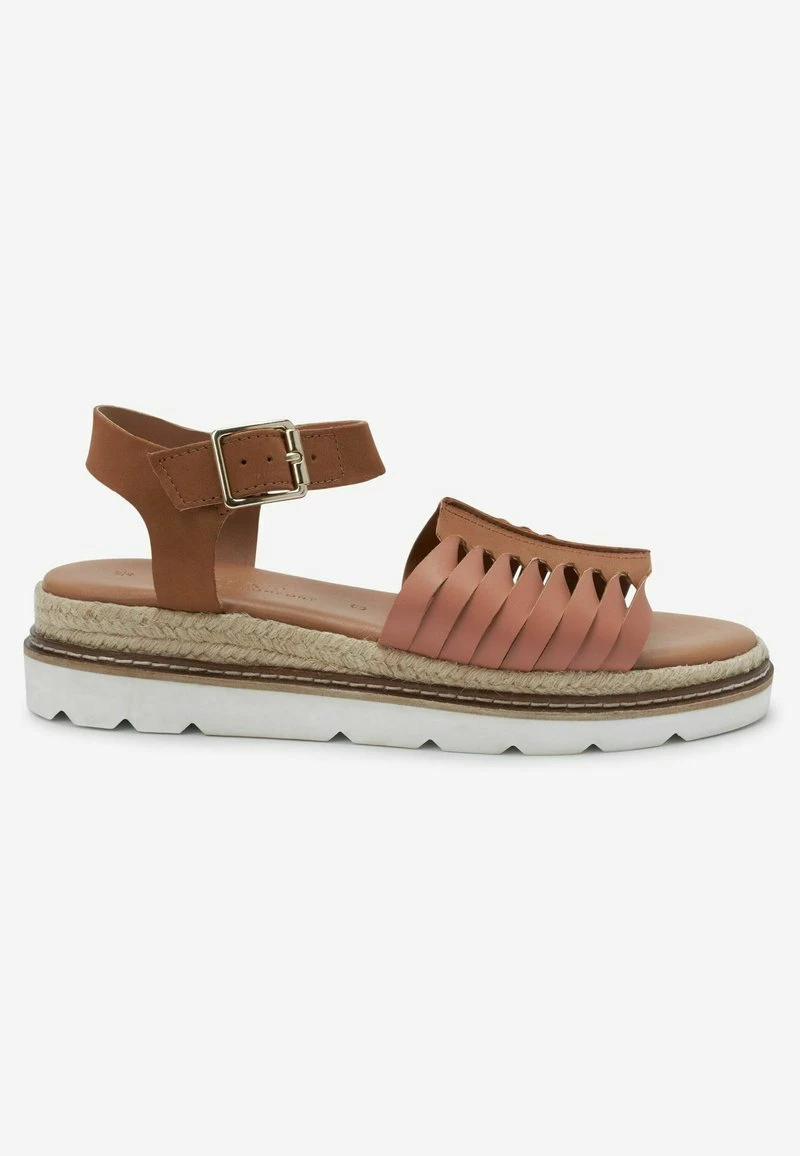 Next Damen FOREVER COMFORT TWIST - Plateausandalette - Tan Brown – Bild 2