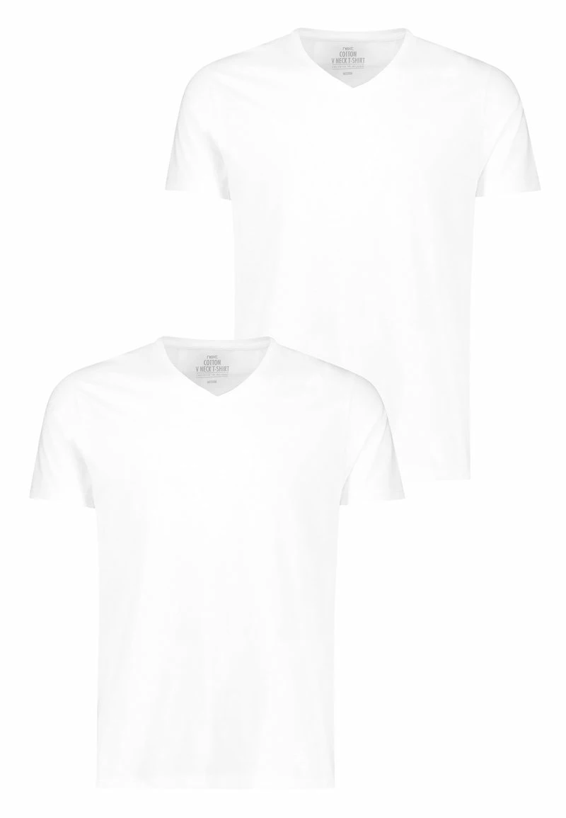 Next Herren 2 PACK - T-Shirt Basic - White – Bild 4