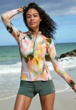 Next Damen RASH - Badeanzug - Watercolour Print