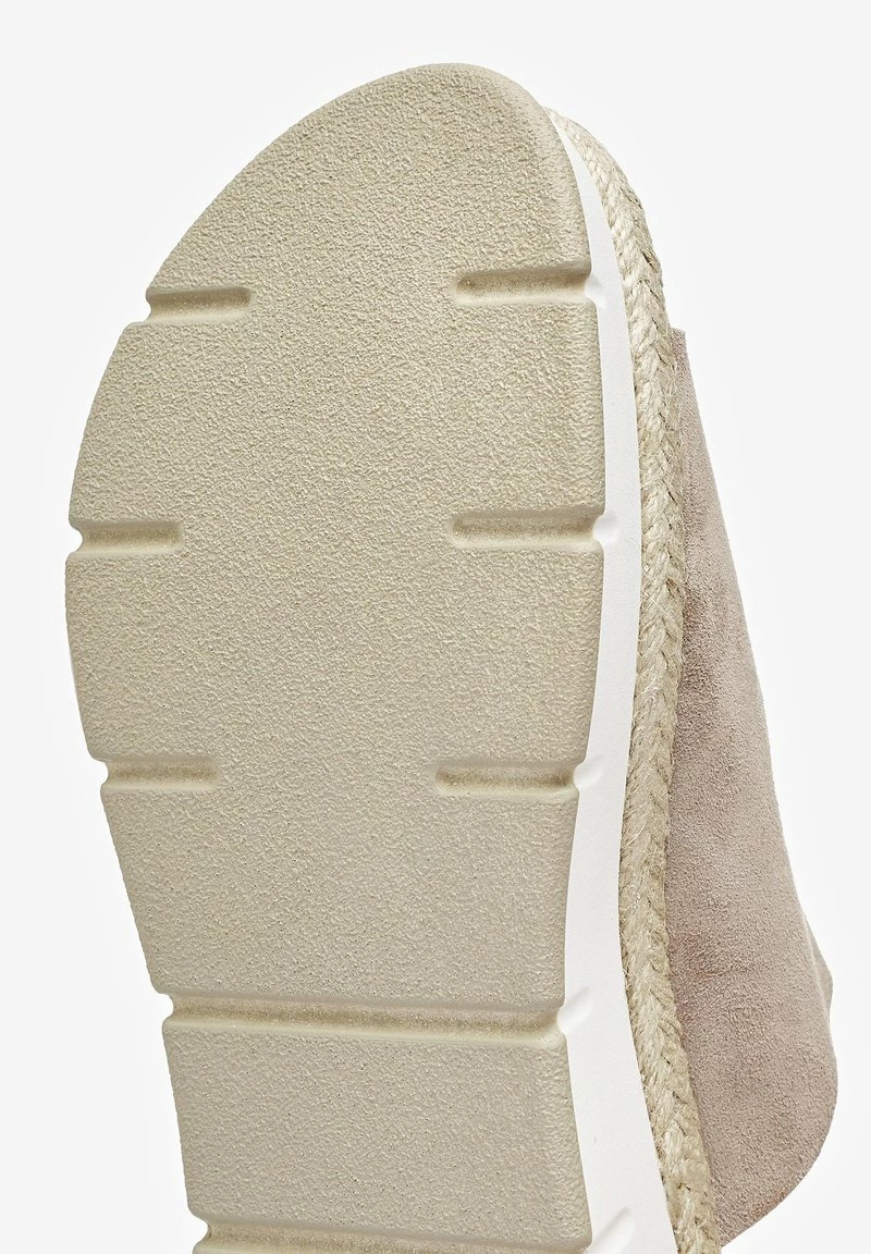 Next Damen DOUBLE BUCKLE FLATFORM - Pantolette Hoch - Nude – Bild 4