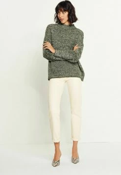 Next Damen BEQUEM - Jeans Slim Fit - Cream