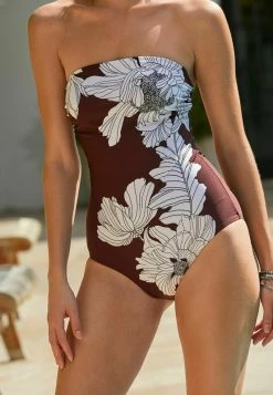 Next Damen Badeanzug - Dark Brown