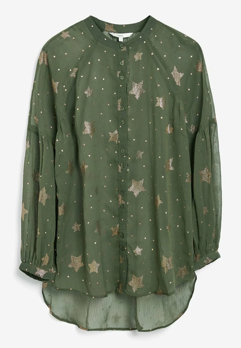 Next Damen LONGLINE - Hemdbluse - Khaki – Bild 3