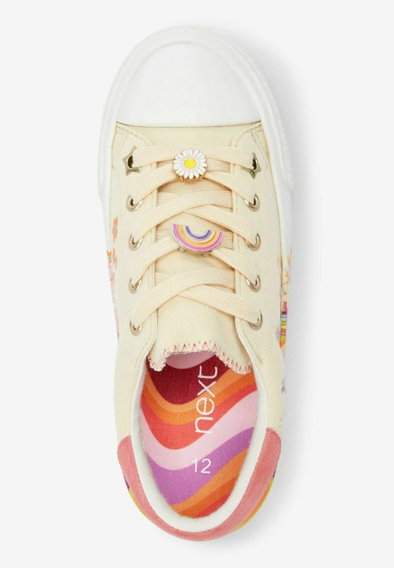 Next Kinder Sneaker Low - Cream Flower Power Charm – Bild 3
