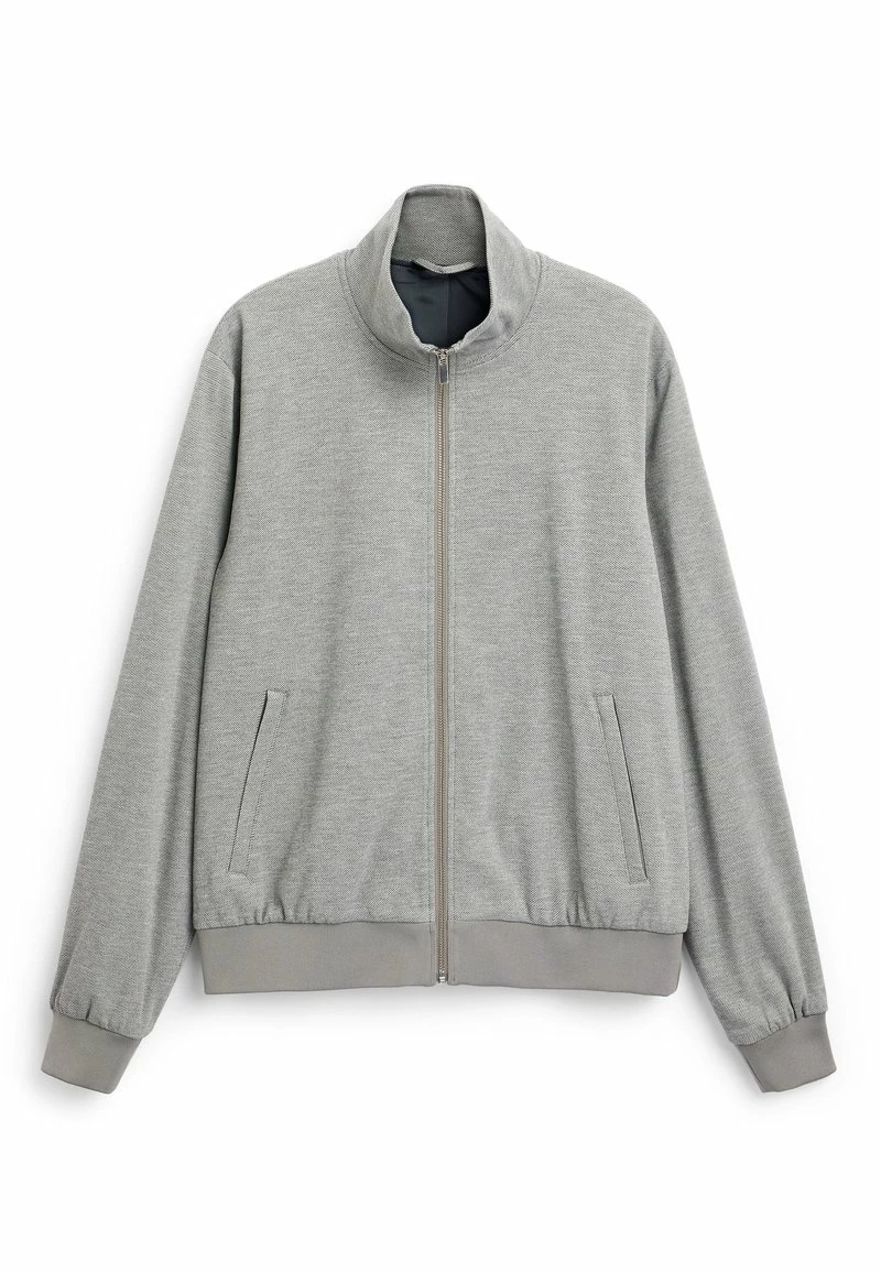 Next Herren FUNNEL ZIP THROUGH - Übergangsjacke - Grey