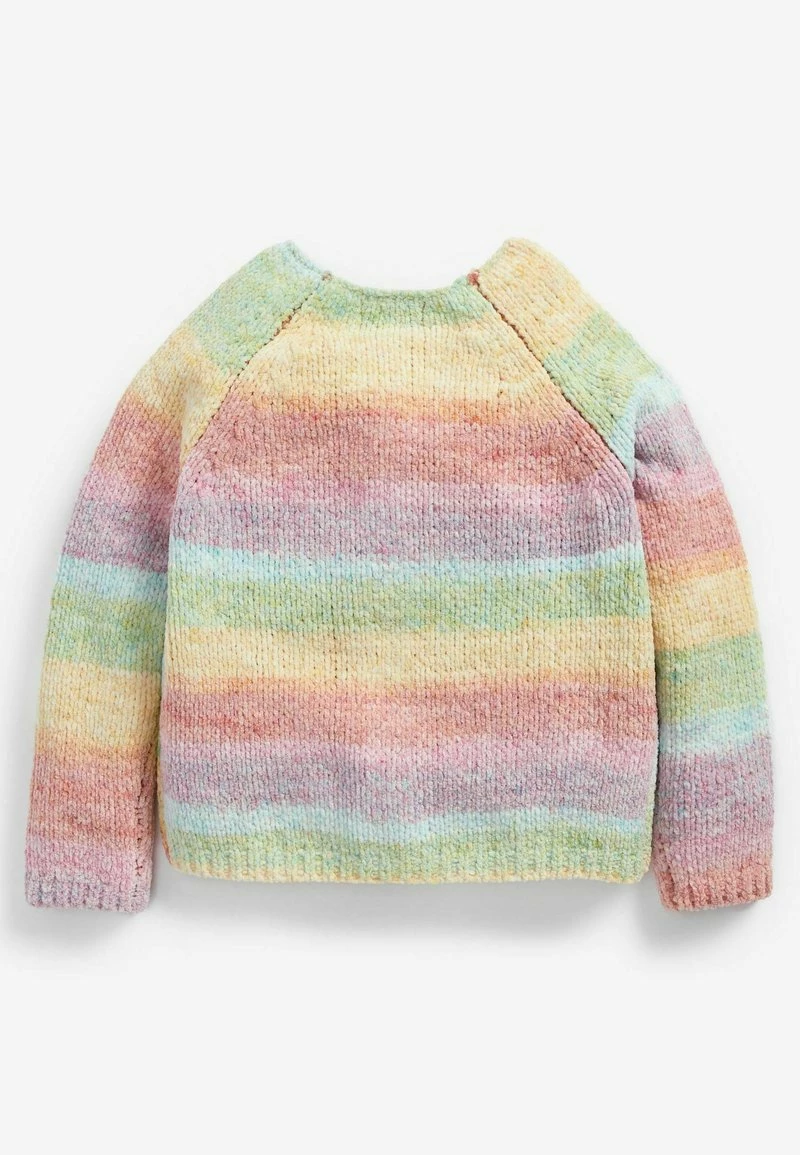 Next Kinder CHENILLE - Strickjacke - Pink – Bild 4