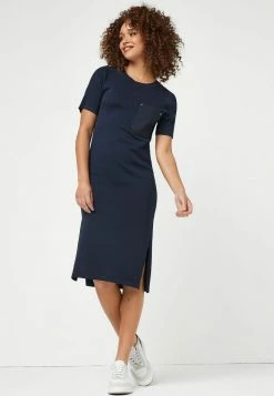 Next Damen Etuikleid - Navy Blue