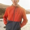 Next Herren SHOWER RESISTANT - Outdoorjacke - Orange Navy Blue