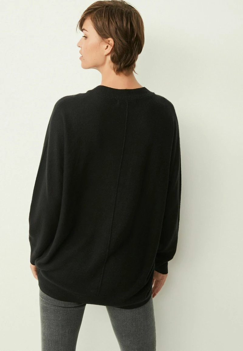 Next Damen COSY LONGLINE - Strickpullover - Black – Bild 2