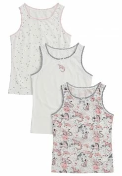 Next 3 PACK CHARACTER PRINT VESTS - Top - Pink | Kinder