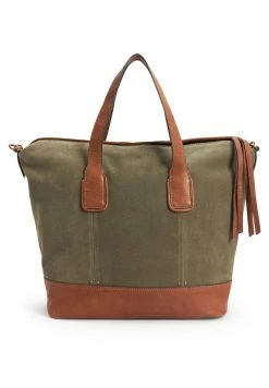Next Damen WITH REMOVABLE STRAP - Shopping Bag - Khaki Green