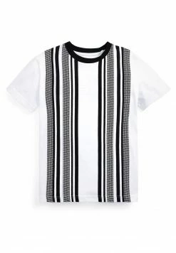 Next Kinder VERTICAL SHORT SLEEVE - T-Shirt Print - White/black