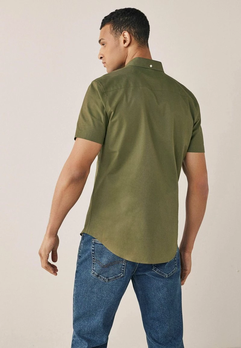 Next Herren STRETCH OXFORD - Hemd - Khaki – Bild 2