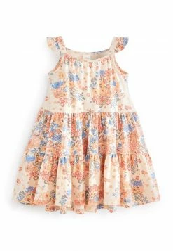 Next Kinder Jerseykleid - Cream Floral