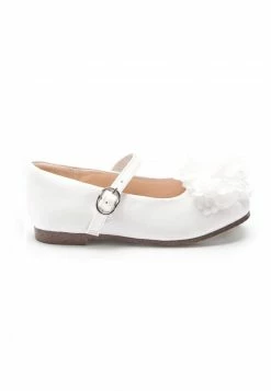 Next Kinder STAIN RESISTANT CORSAGE MARY JANE - Riemchenballerina - White