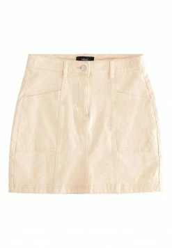 Next Damen A-Linien-Rock - Cream