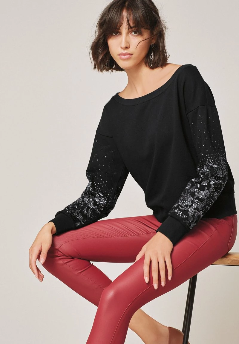 Next Damen Sweatshirt - Black – Bild 4
