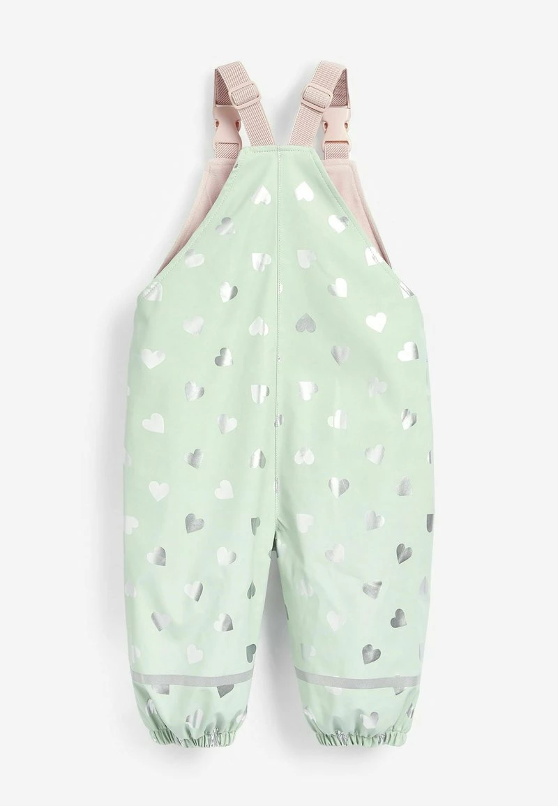 Next Kinder HEART PRINT - Latzhose - Green – Bild 6