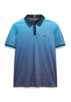 Next Herren Poloshirt - Blue Geo