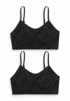 Next Kinder 2 PACK SEAMFREE STRAPPY (7-16YRS) - Bustier - Black