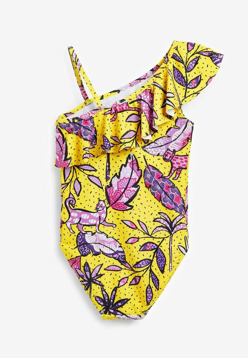 Next Kinder ONE SHOULDER - Badeanzug - Yellow – Bild 2