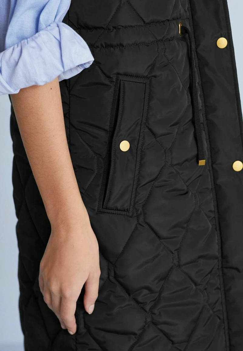 Next Damen LONGLINE - Weste - Black – Bild 4